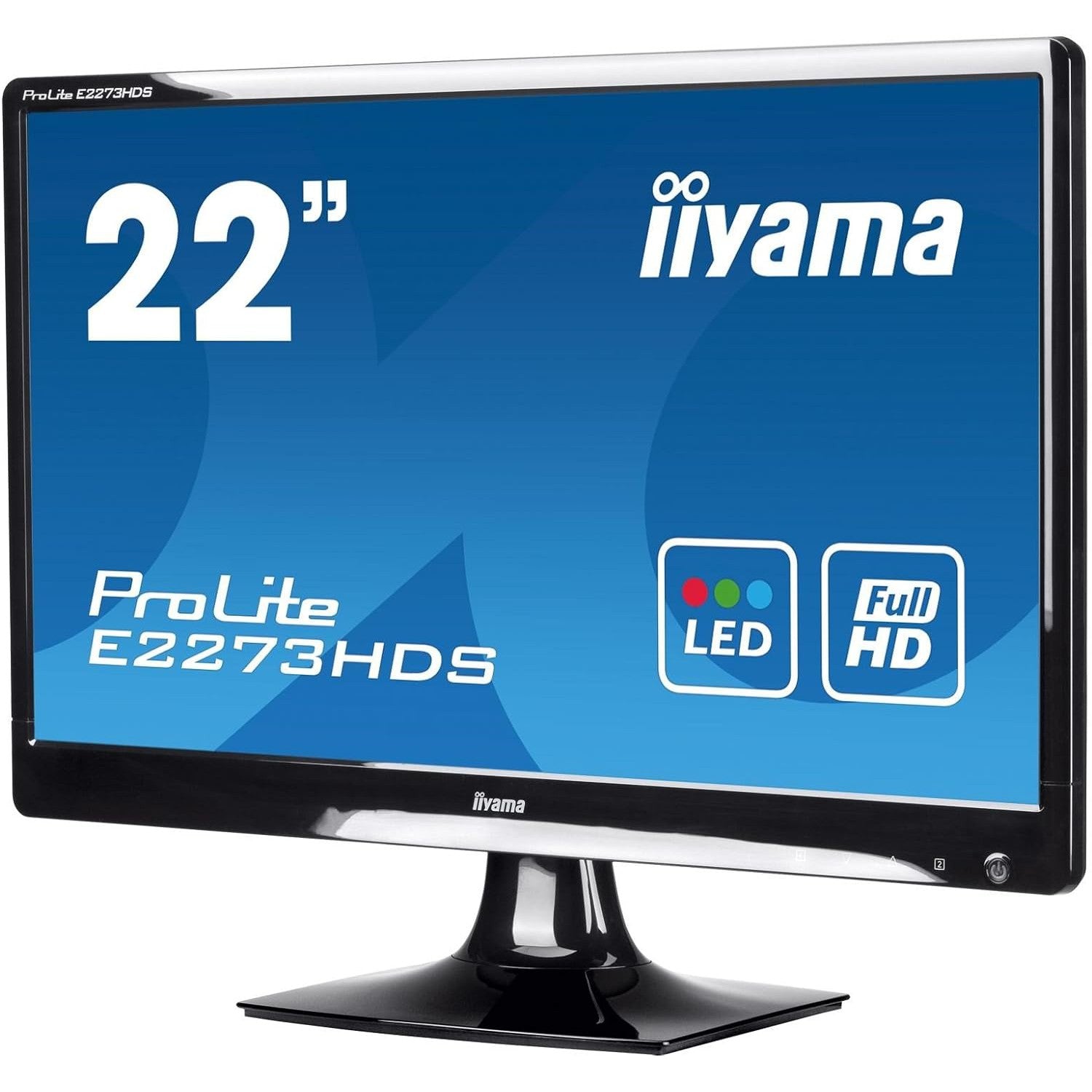 Iiyama ProLite E2273HDS Monitor - Black - Refurbished Good