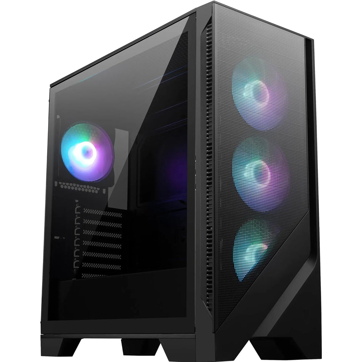 MSI MAG Forge 320R Airflow Tower PC Case - Black - Pristine