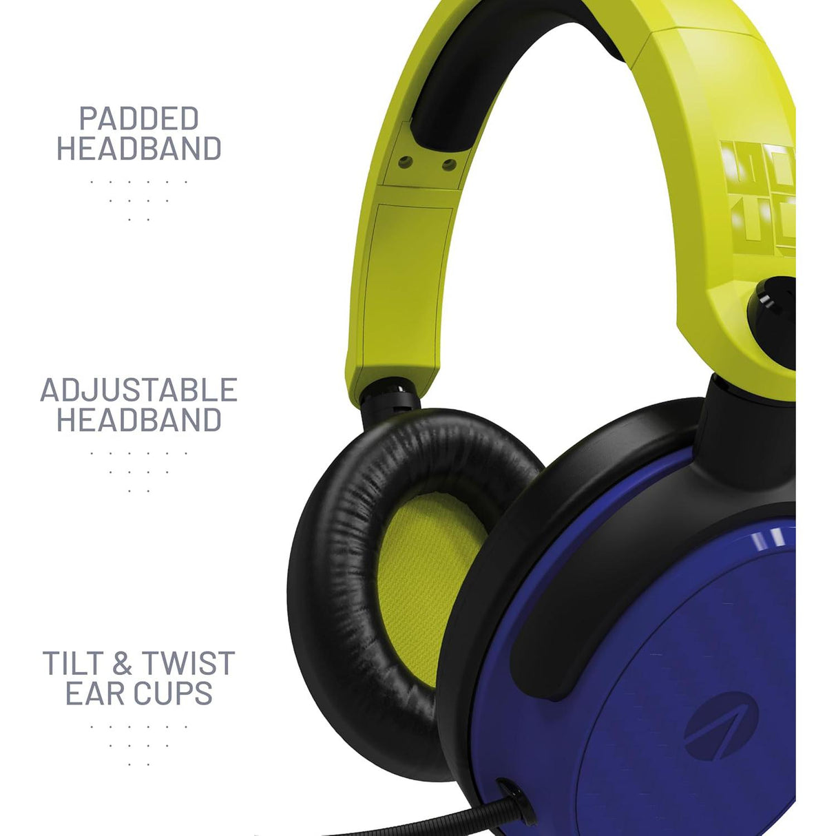 Stealth C6-100 LED Gaming Headset - Yellow / Blue - Pristine