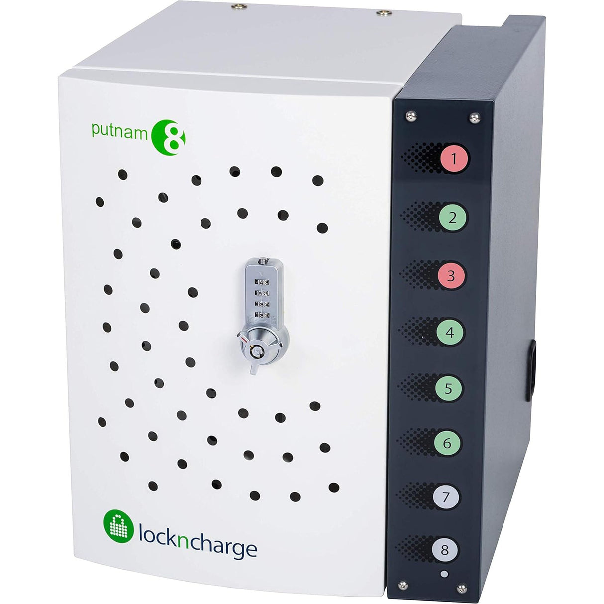 LocknCharge Putnam 8 MK1 Charging Station for 8 Devices - Pristine