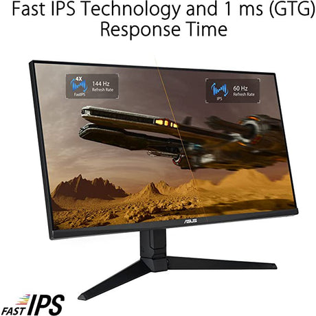 ASUS TUF Gaming VG28UQL1A LCD Monitor - Black