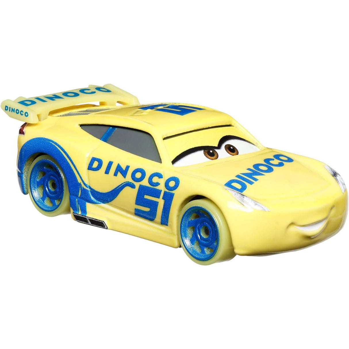 Disney Pixar Glow Racers - Dinoco Cruz Ramirez