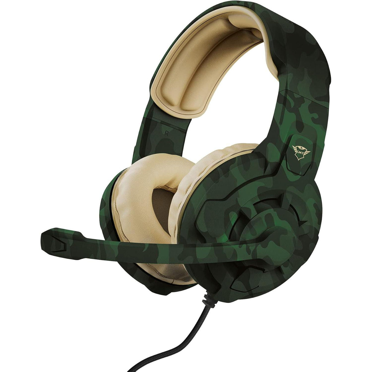 Trust GXT 411C Radius Multiplatform Gaming Headset - Jungle Camo - Pristine