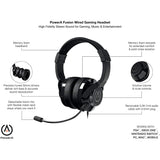 PowerA FUSION Wired Gaming Headset with Mic - Black - Refurbished Pristine