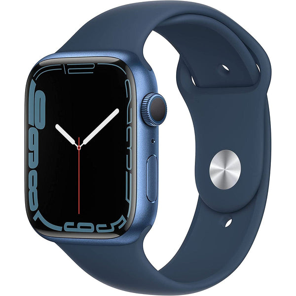 Apple Watch Series 7 41mm - GPS + Cell - Blue - Black Strap