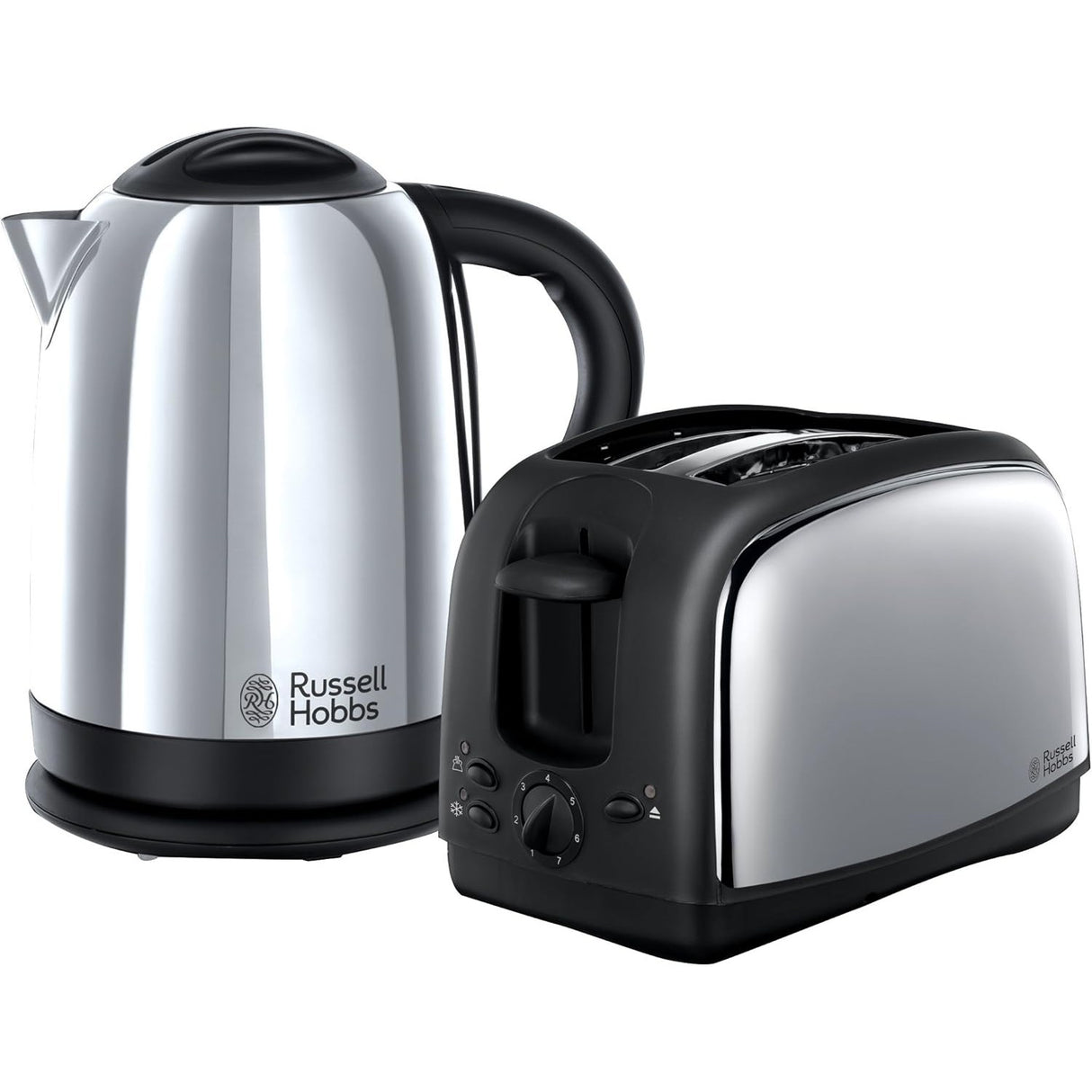 Russell Hobbs Lincoln Kettle and 2-Slice Toaster - Pristine