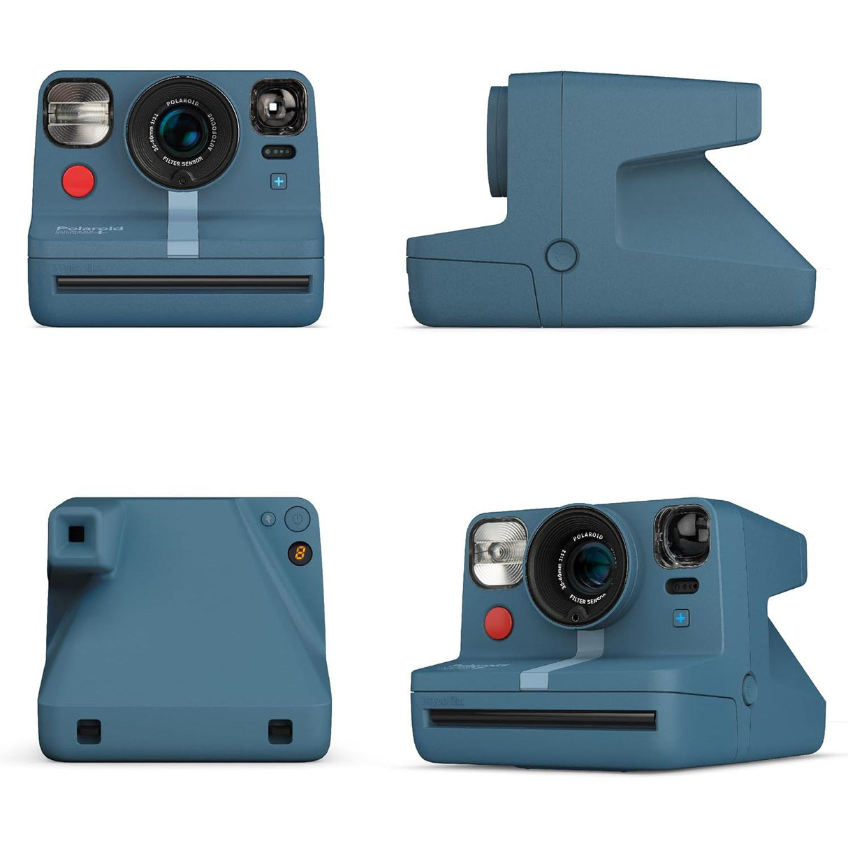 Polaroid Now+ Instant Camera i-Type - Calm Blue - Excellent