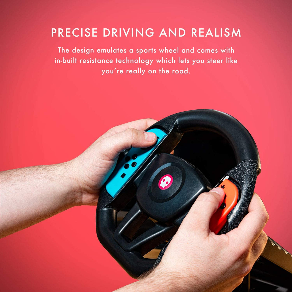 Numskull Nintendo Switch Joy Con Steering Wheel - New