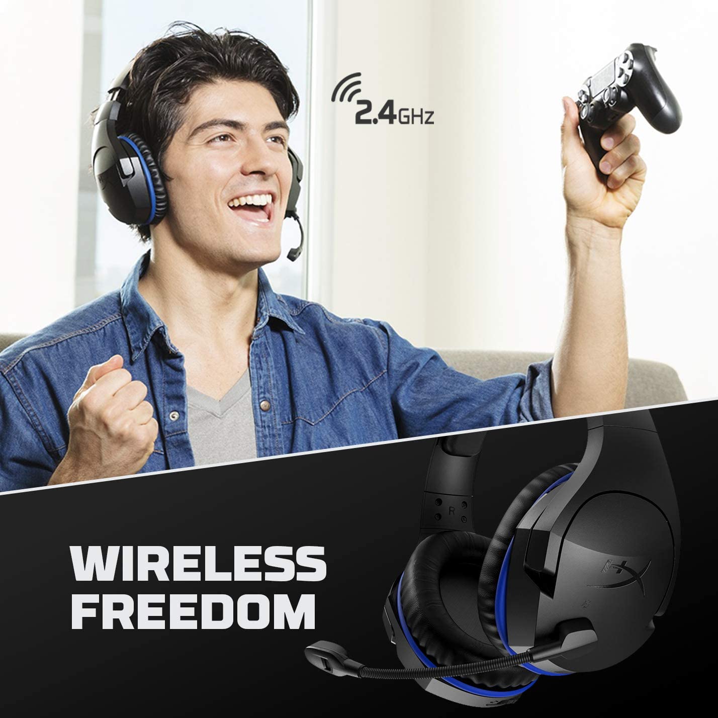 Hyperx cloud deals stinger wireless ps4