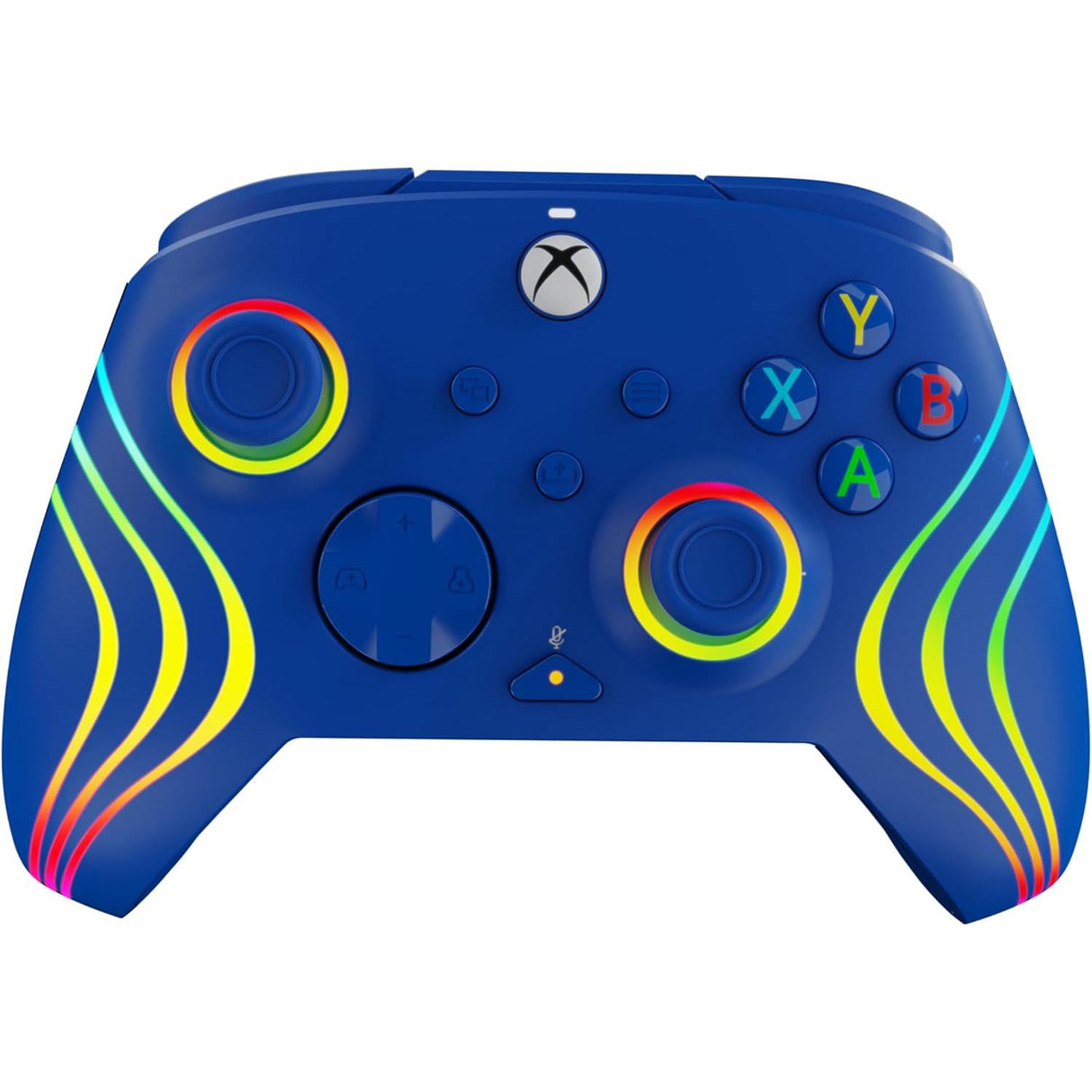 PDP Afterglow Wave Wired Controller for Xbox Series X|S - Blue - Pristine