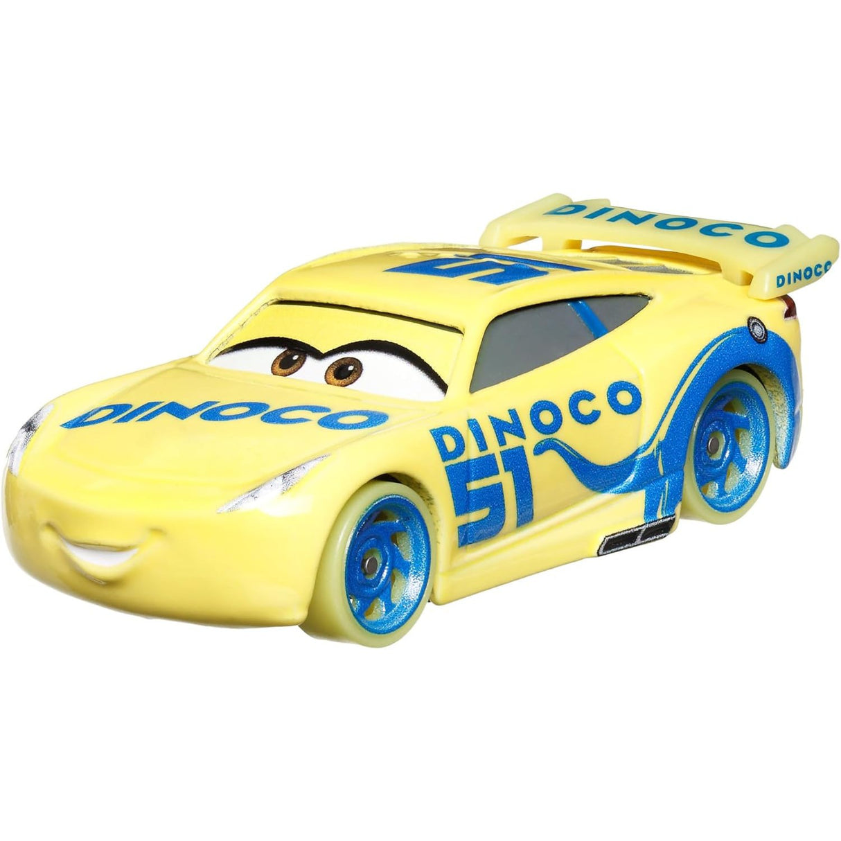 Disney Pixar Glow Racers - Dinoco Cruz Ramirez