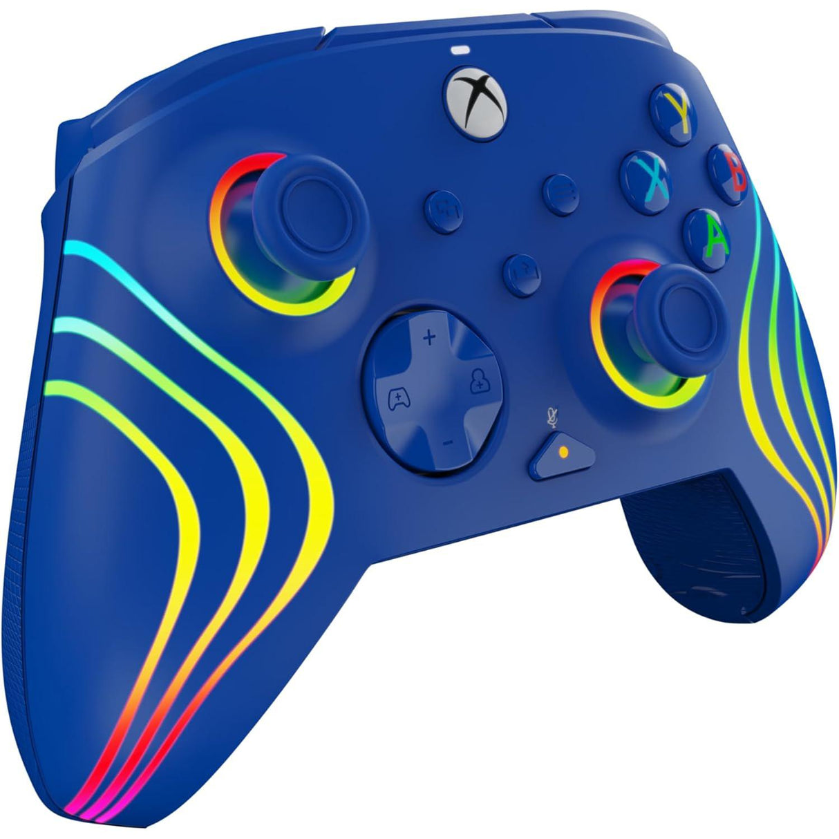 PDP Afterglow Wave Wired Controller for Xbox Series X|S - Blue - Pristine