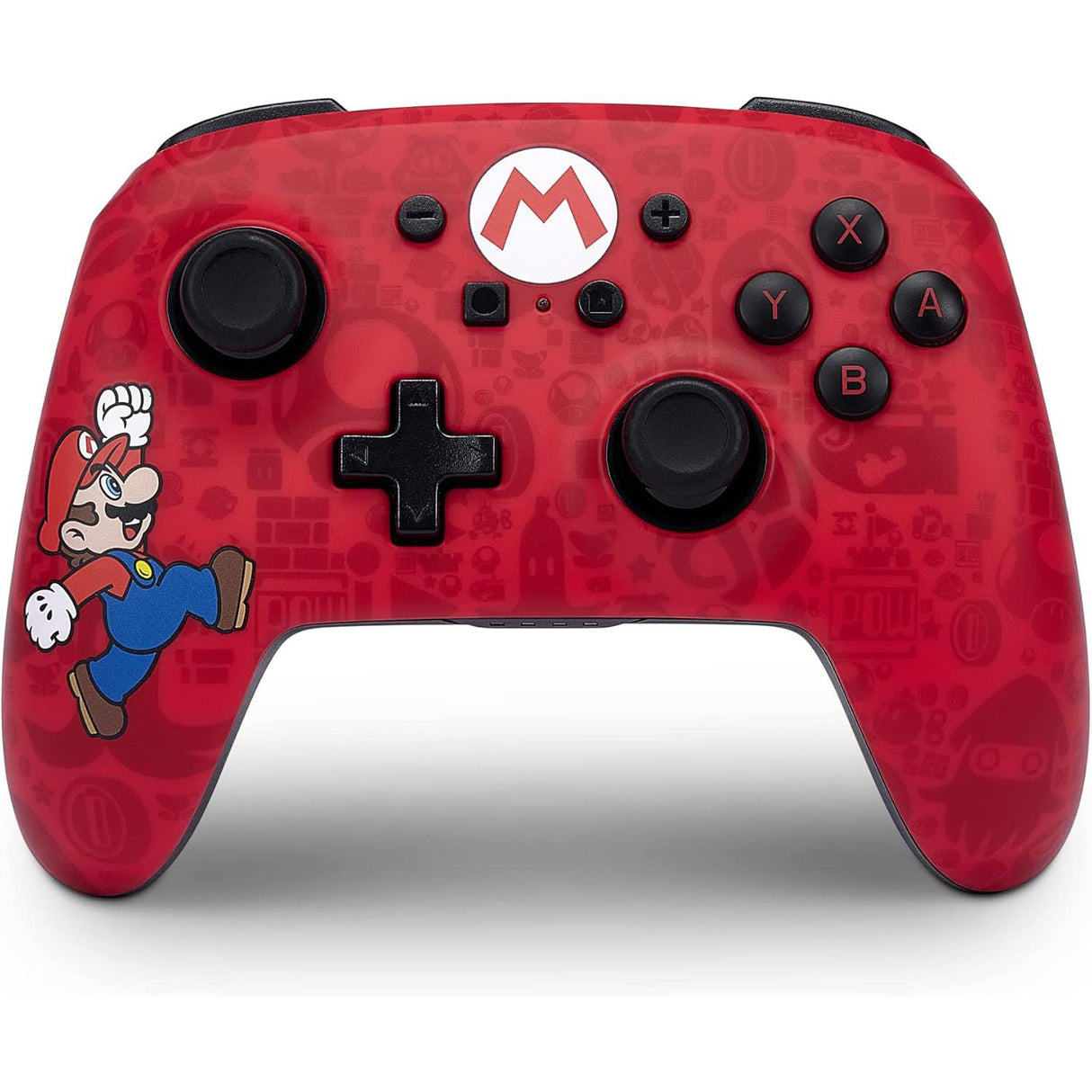 PowerA Enhanced Wireless Controller for Nintendo Switch - Here We Go Mario