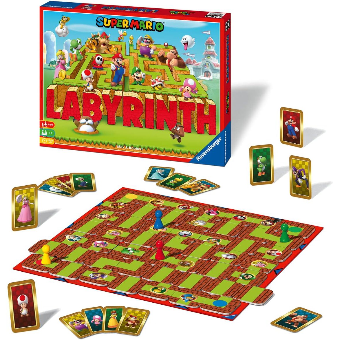 Nintendo Super Mario Labyrinth Game