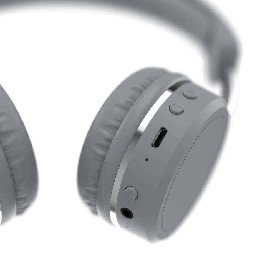 KitSound Metro X Wireless On-Ear Headphones - Grey - Refurbished Good