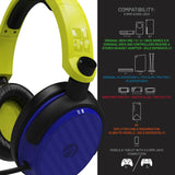 Stealth C6-100 LED Gaming Headset - Yellow / Blue - Pristine