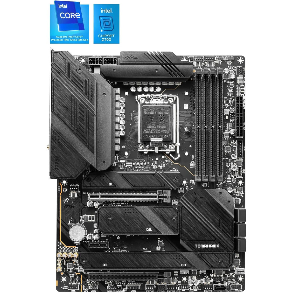 MSI MAG Z790 TOMAHAWK Wi-Fi Motherboard - Pristine