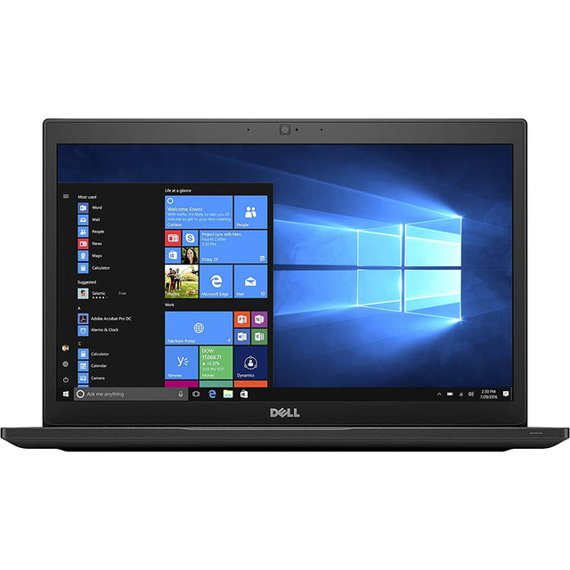 Dell Latitude 7490 14" Laptop Intel Core i5-8350U 16GB RAM 256GB SSD - Black - Refurbished Excellent