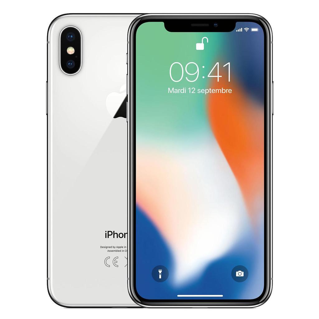 Apple iPhone X Unlocked, 64GB/256GB, All Colours - Fair Condition