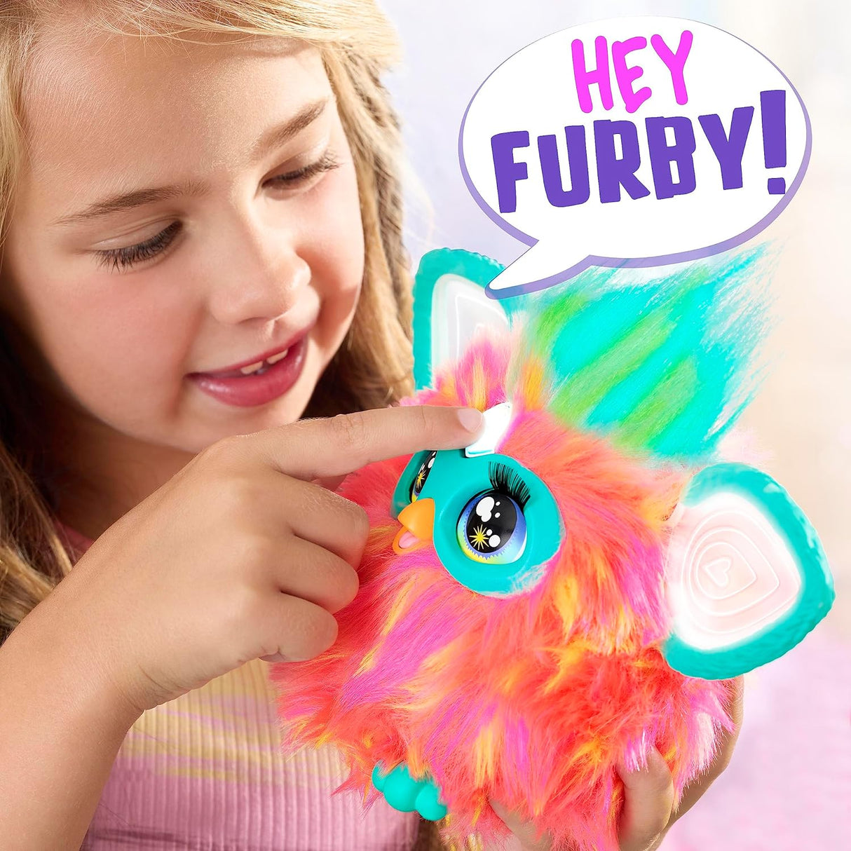 Hasbro Furby Coral Plush Toy