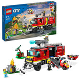 LEGO City 60374 Fire Command Unit Set with Fire Engine