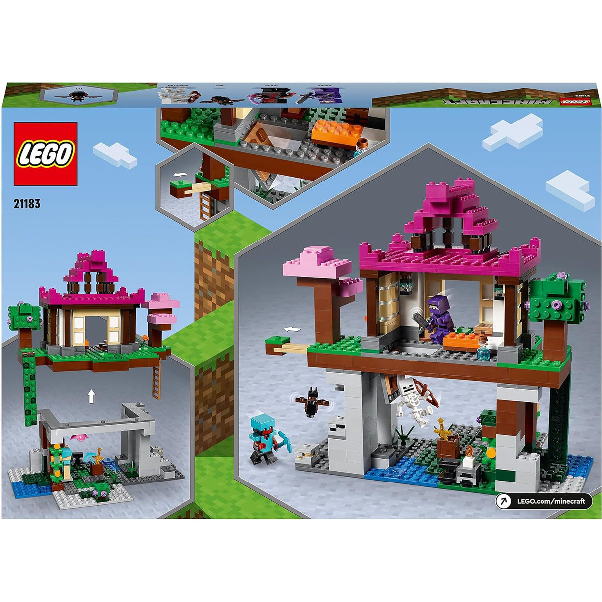 Lego 21183 Minecraft The Training Grounds Set