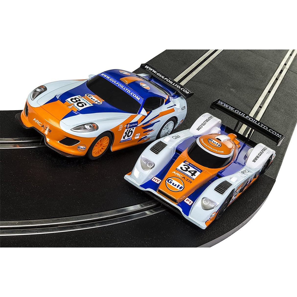 Scalextric Gulf Racing LMP Gulf/GT Gulf - New