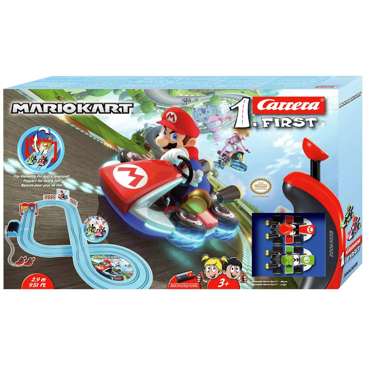 Carrera First Mario Kart Racing Set - Refurbished Pristine