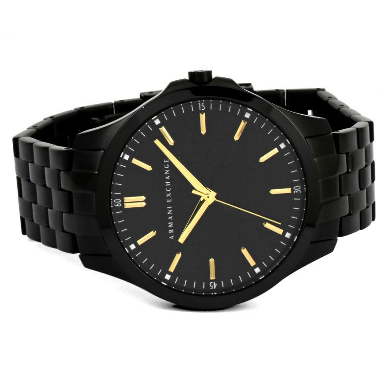 Armani AX2144 Three-Hand Watch - Black