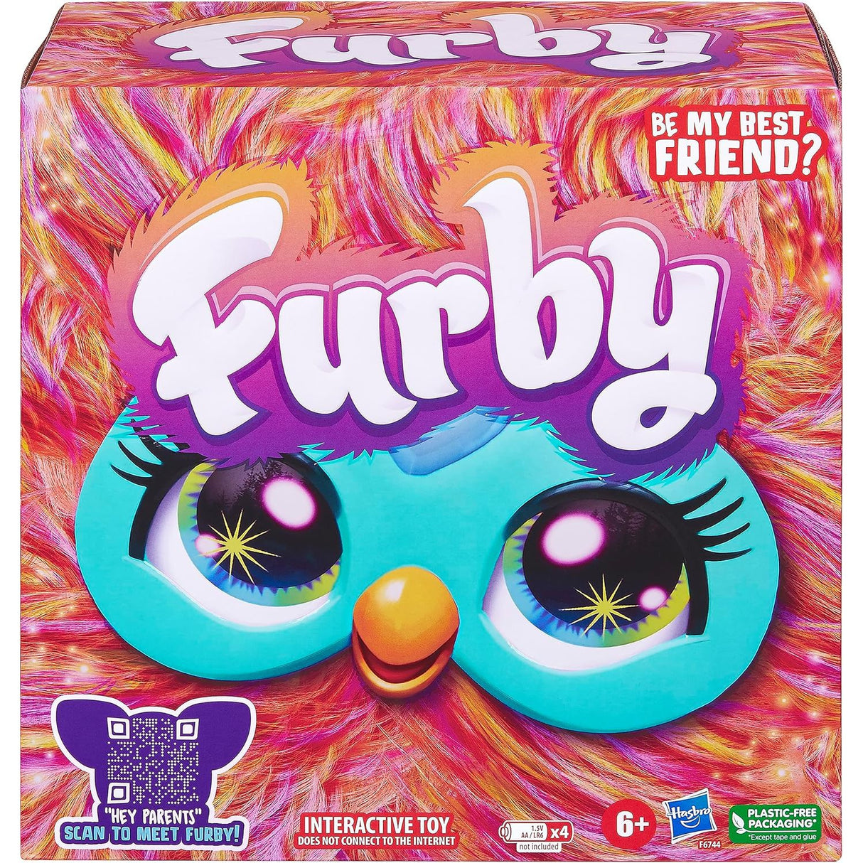 Hasbro Furby Coral Plush Toy