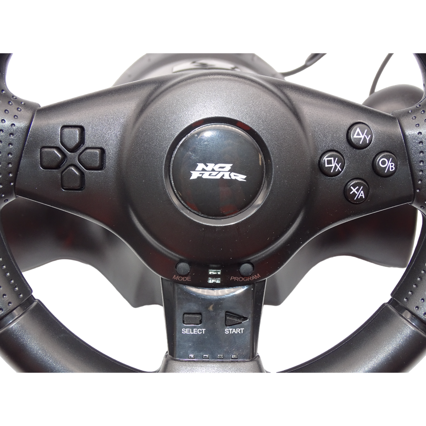 No Fear Multi-Platform Gaming Steering Wheel - Refurbished Pristine