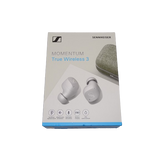 Sennheiser Momentum True Wireless 3 Bluetooth Headphones - White - Pristine