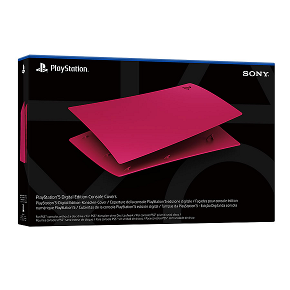 Sony PlayStation 5 Digital Console Cover - Cosmic Red