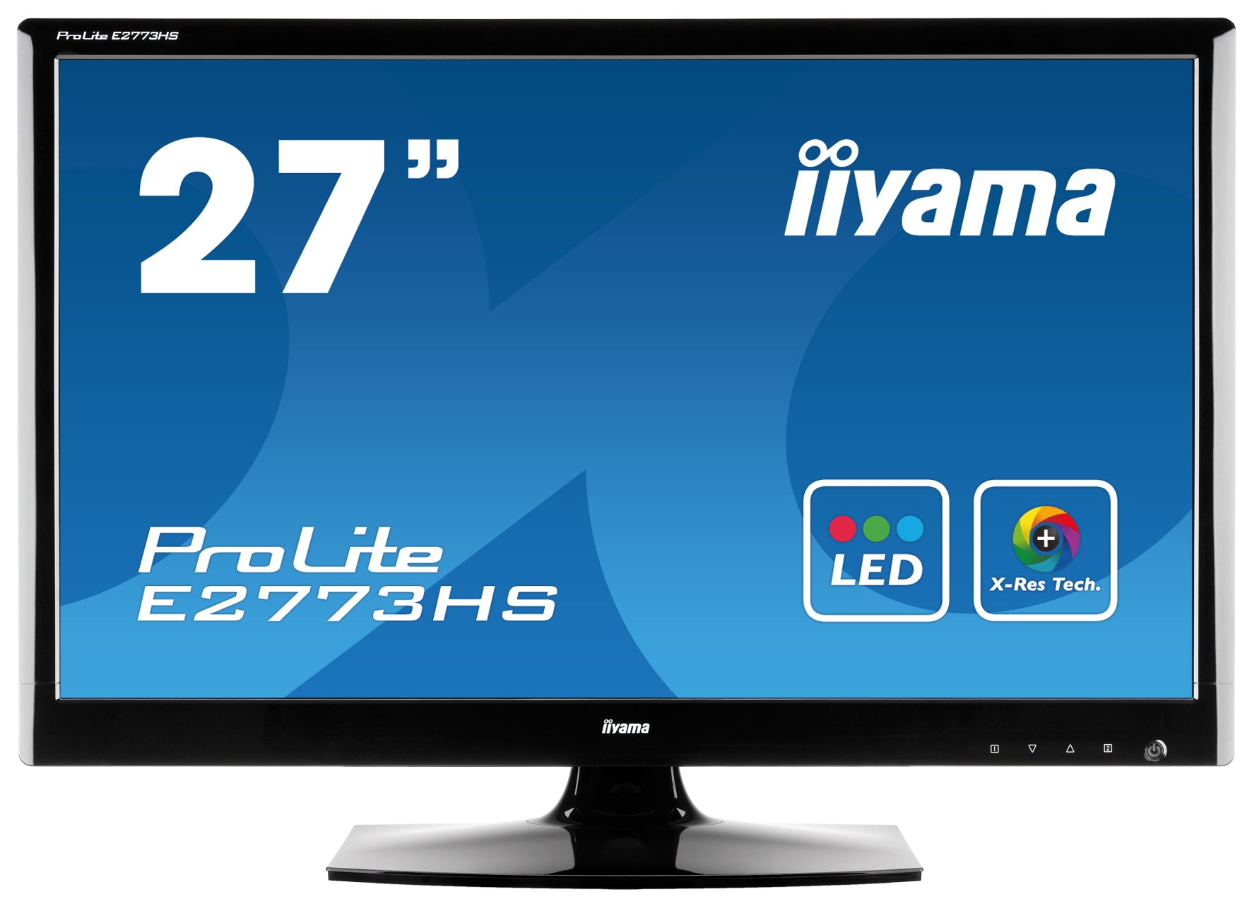 Iiyama ProLite E2773HDS Monitor - Black - Refurbished Good