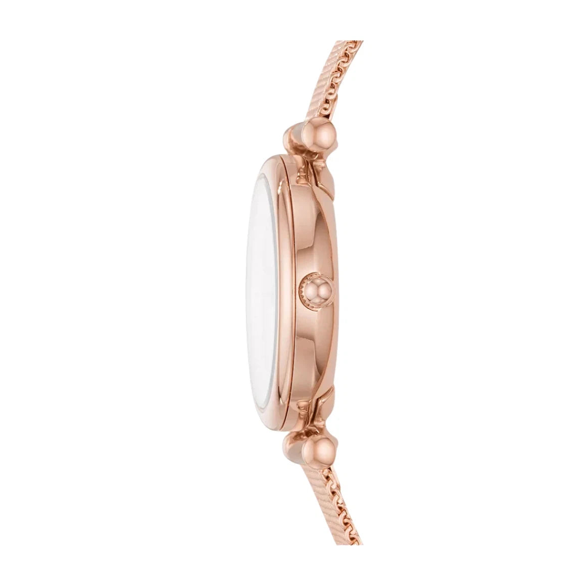 Fossil ES4433 Carlie Mini Three-Hand Rose Gold-Tone Stainless Steel Watch