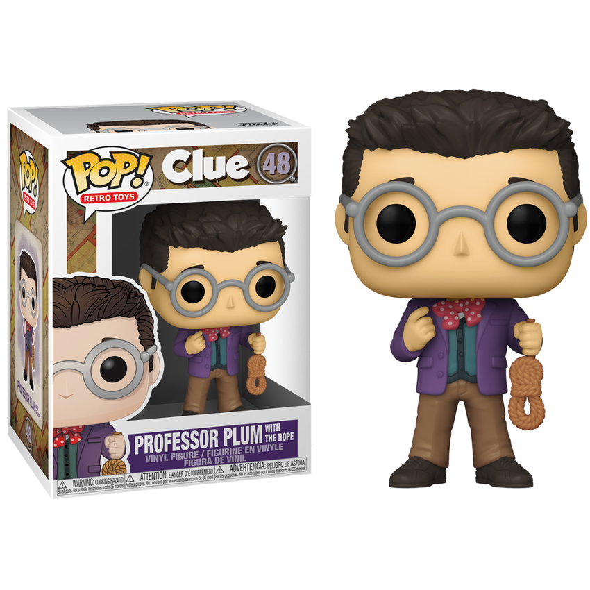 Funko Pop 48 - Clue - Professor Plum With The Rope