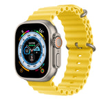 Apple Watch Ultra GPS + Cellular - Titanium with Yellow Sport Band - 49mm