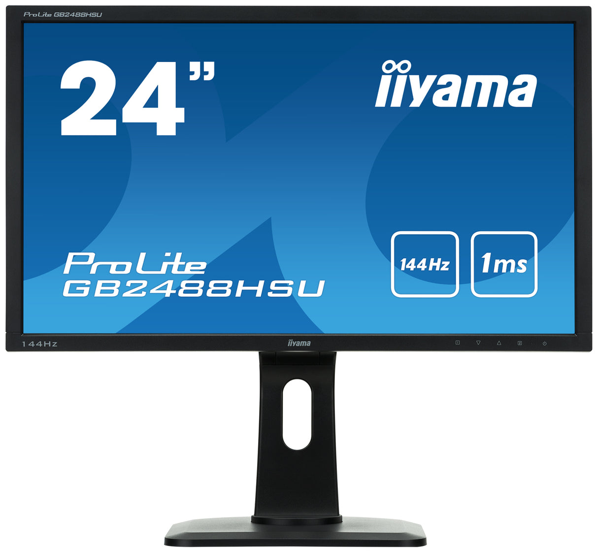 Iiyama ProLite GB2488HSU Monitor - Black - Refurbished Good
