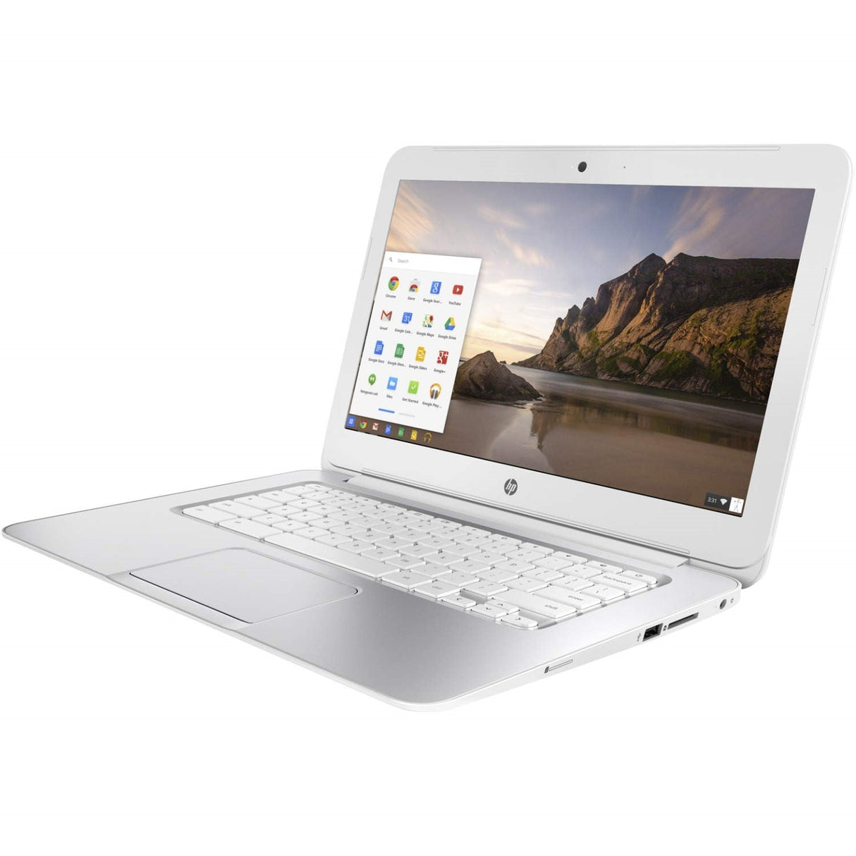 HP Chromebook 14-Q050NA Intel Celeron 2955U 4GB 16GB 14" - White - Refurbished Excellent