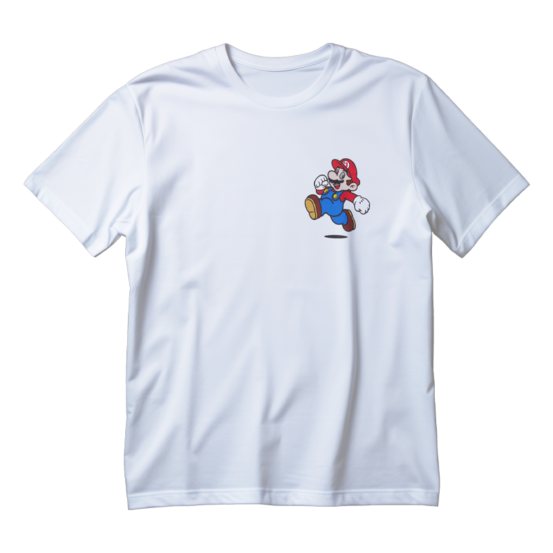 Super Mario Boys T-Shirt - White