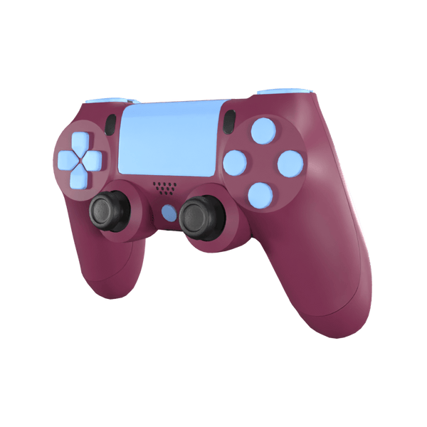 PS4 Custom Controller - Claret and Blue Edition