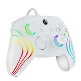PDP Afterglow Wave Wired Controller for Xbox Series X|S - White - Refurbished Excellent