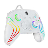 PDP Afterglow Wave Wired Controller for Xbox Series X|S - White - Refurbished Pristine