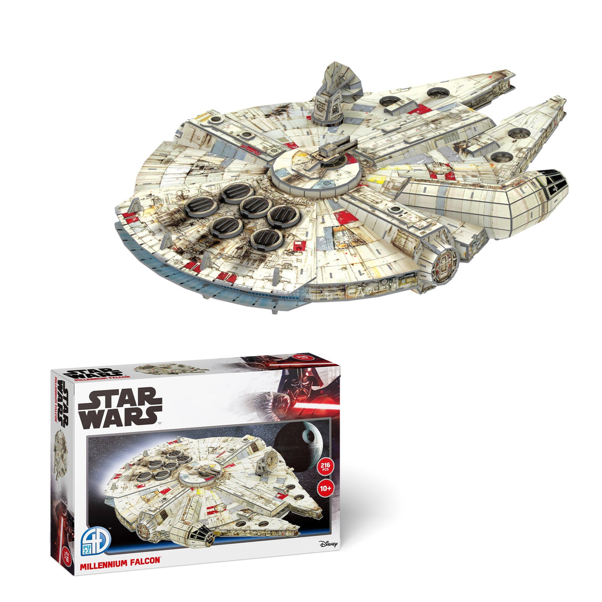 University Game Star Wars: Millennium Falcon 4D Puzzle