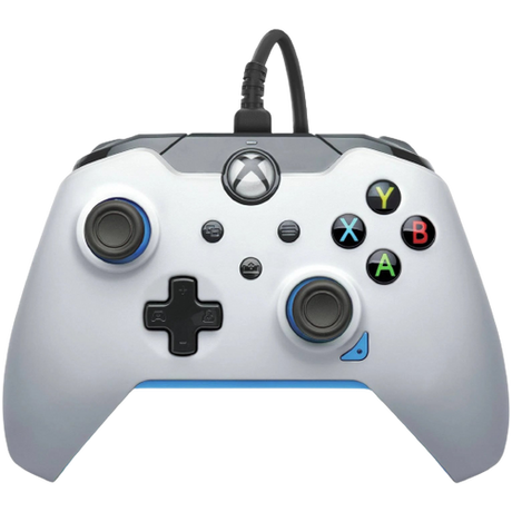 PDP Xbox Wired Controller - Ion White - New