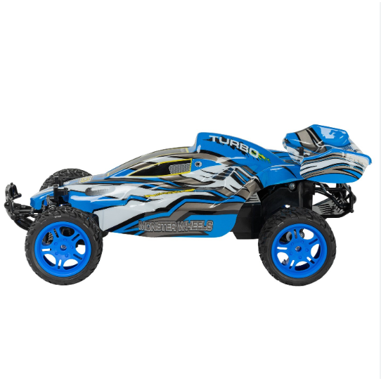 Fast Gearz Monster Mud RC Buggy - Blue - Pristine