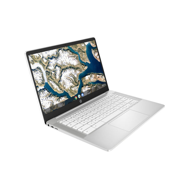 HP Chromebook 14A-ND0001NA AMD 3015ce 4GB RAM 64GB eMMC 14" Ceramic White - Refurbished Excellent