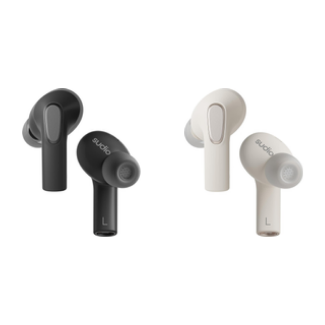 Sudio E3 Wireless Bluetooth Noise-Cancelling Earbuds