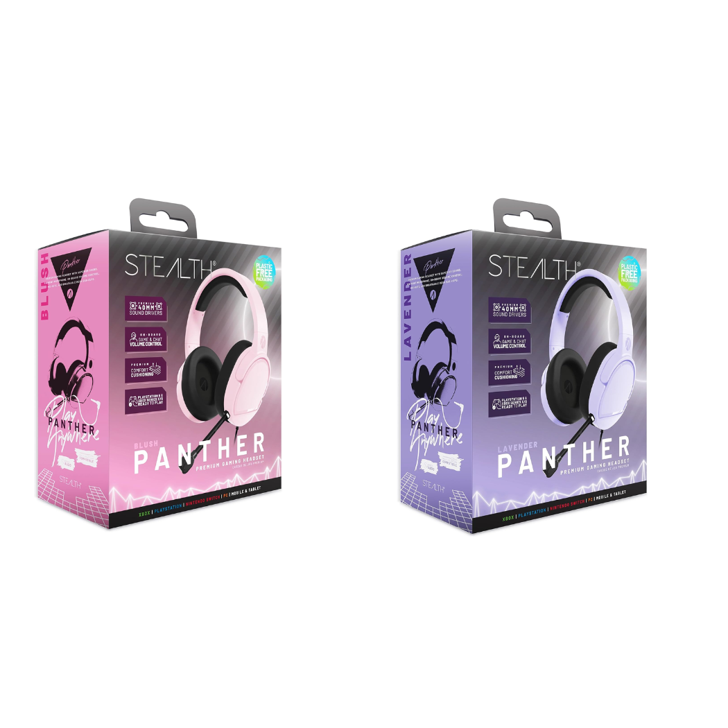 Stealth Panther Premium Gaming Headset - Pristine