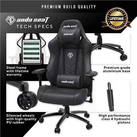 Anda Seat Dark Demon Premium Gaming Chair (AD19-01-B-PV) - Refurbished Excellent